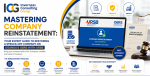 Is Your Company Struck Off the URSB Register in Uganda? Discover Inverness Consulting Group's Expert 8-Step Guide to Reinstate Your Business Via the OBRS Portal Seamlessly. Learn Critical Compliance, Avoid Penalties, And Ensure Your Company's Legal Future.