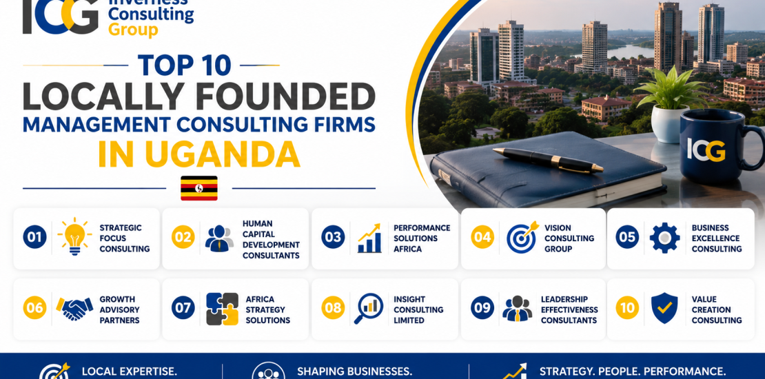 Top 10 Locally Founded Management Consulting Firms in Uganda. Discover Uganda, Which Is Frequently Ranked as The Best For Strategy, HR, Operational Improvements, Business Growth, And To Transform Your Business.